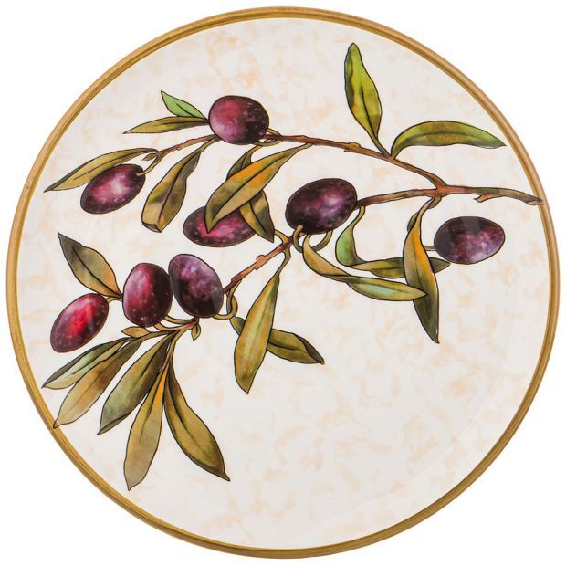 Тарелка закусочная cuore "olives" 23см без упаковки-682-133