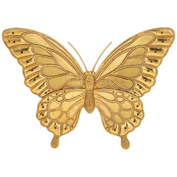 Панно декоративное "бабочка" 30,7*5,7*25,5 см-504-236