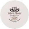 Набор из 2 тарелок обеденных  lefard "white flower" 25,5 см серый (кор=12шт.)-415-2130