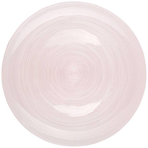Тарелка  "beauty" pink 28см  без упаковки (мал 6шт)-339-160