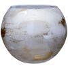 Ваза sfera "golden marble white" диаметр 20см-316-1601