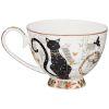 Чайный набор lefard "парижские коты" на 2 пер. 4 пр. 250 мл (кор=12наб.)-104-831