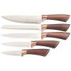 Набор ножей agness  на пластиковой подставке, 6 предметов-911-486