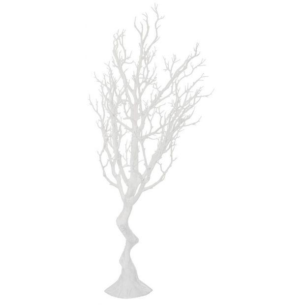 Изделие декоративное "дерево" высота=95 см. цвет: белый (кор=10шт.)-241-3000