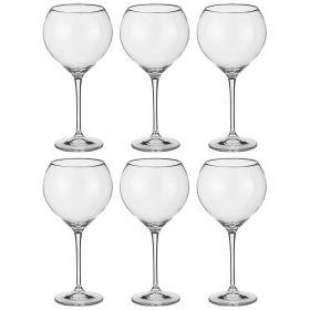 Набор бокалов для вина из 6 шт. «сесилия» 640 мл.высота=24 см.