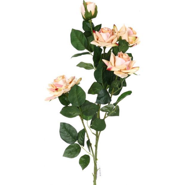 Цветок искусственный "роза" длина=110 см. (мал=30шт./кор=120шт.)-23-253