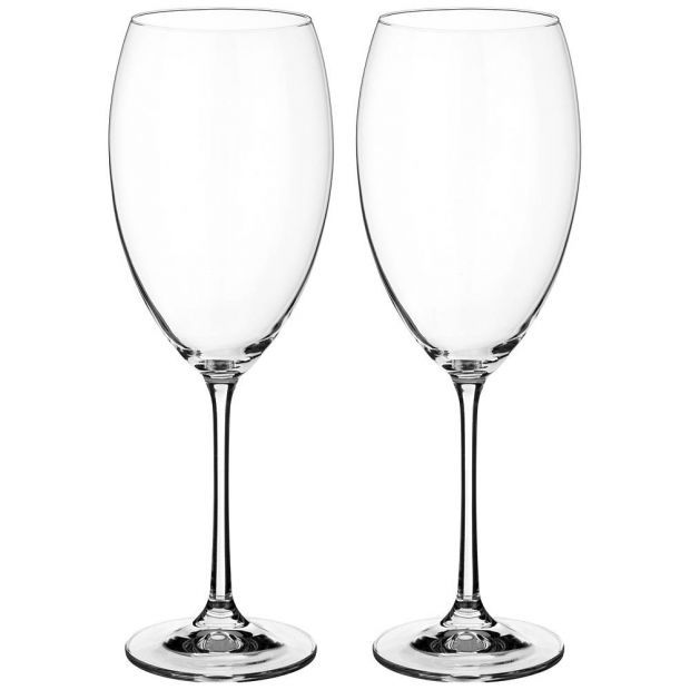 Набор бокалов для вина из 2 шт. "grandioso" 600 мл высота=26 см (кор=12набор.)-674-629