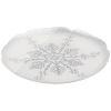 Тарелка акцентная "snowflake" silver pearl 21см-339-236