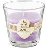 Свеча ароматическая стеариновая в стакане lavender диаметр 7,5 см высота 7,5-348-804
