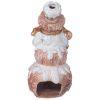 Фигурка декоративная "снеговик со снеговичком" 20*10см-169-593