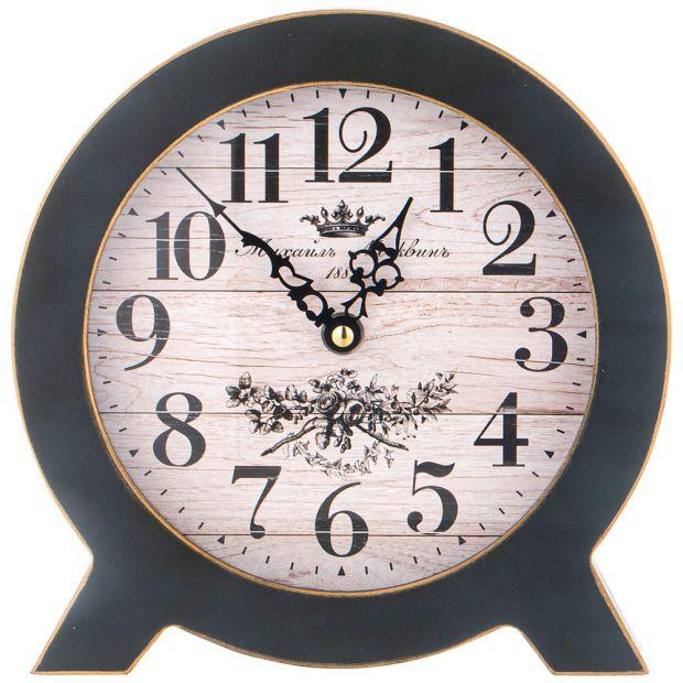 Часы настольные кварцевые михаилъ москвинъ "lada" 21,3*21,3*4 см-300-174