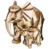 Статуэтка "два слона" 21*15*20 см. серия "оригами" (кор=8шт.)-146-1636