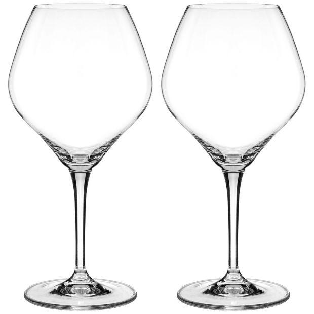 Набор бокалов для вина из 2 штук "amoroso" 350мл высота=22 см-674-796