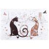 Набор подстановочных салфеток "парижские коты" 43,5*28,5 cm из 4 шт-771-584