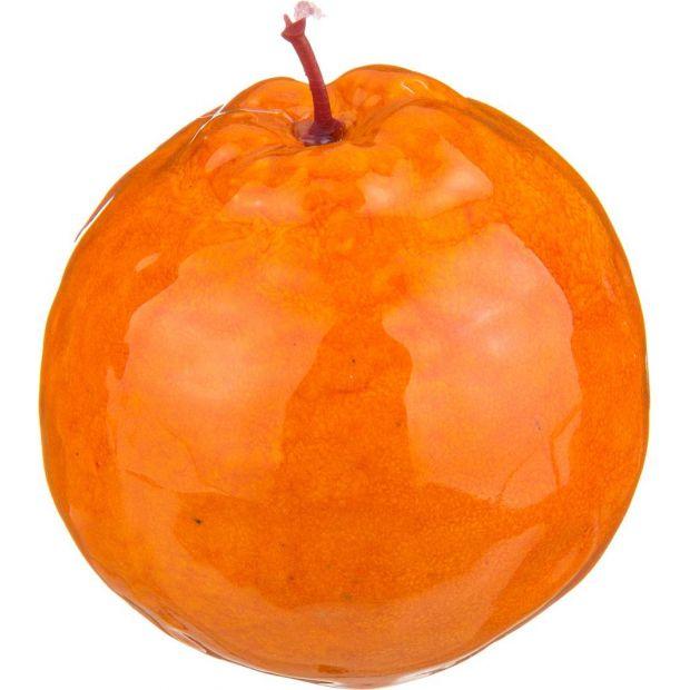 Изделие декоративное "апельсин" высота=11 см без упаковки-335-260
