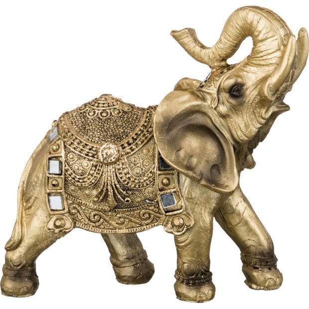 Фигурка "слон" 13*6*12,5 см.-252-550