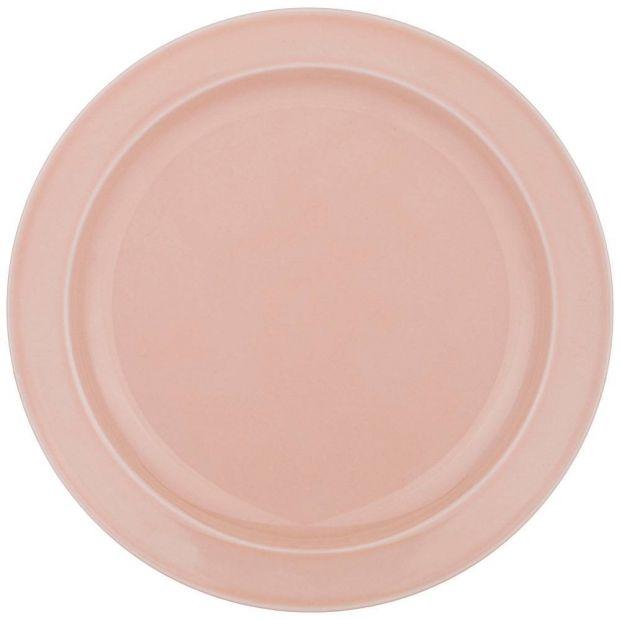 Тарелка обеденная lefard tint 24 см (розовый) (кор=6шт)-48-869