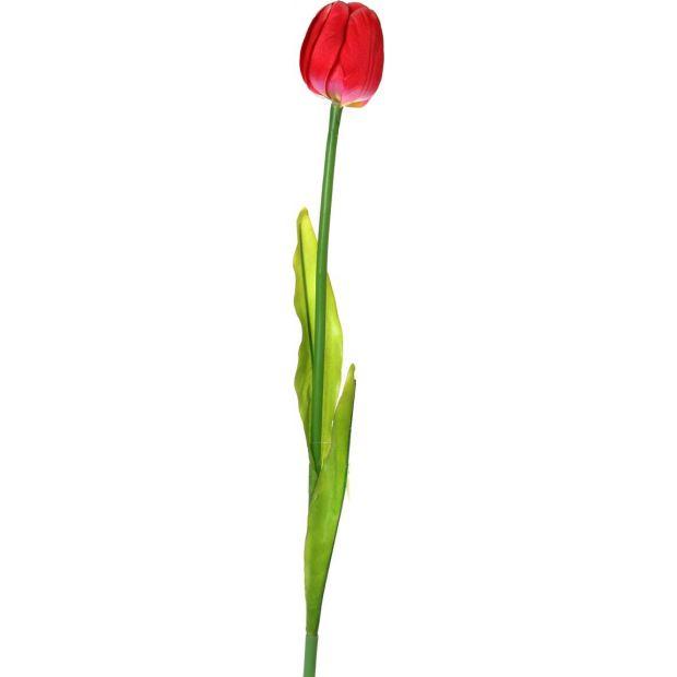 Цветок искусственный длина=60 см "тюльпан" (мал=40шт./кор=240шт.)-23-272