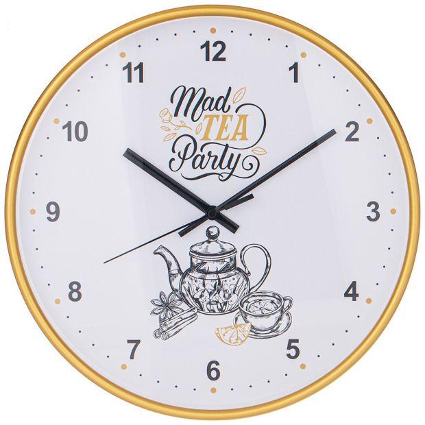 Часы настенные "mad tea party" 30,5 см-221-352