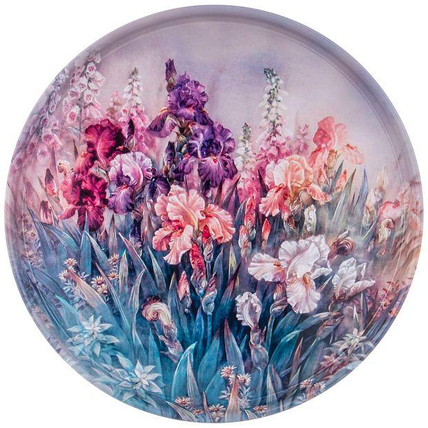 Поднос сервировочный agness коллекция "полевые цветы" 33х2,1 см-898-207