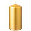 Свеча bartek колонна "золото металлик" 6*12 см-350-172