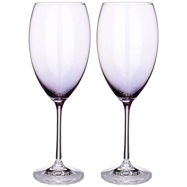 Набор бокалов для вина из 2шт "grandioso amethyst" 600ml-674-835