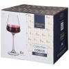 Набор бокалов для вина из 6 шт  серия "naomi" 360 мл цвет мед-194-656