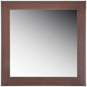Зеркало в раме шоколадное серебро (50*50 41*41)-541-791