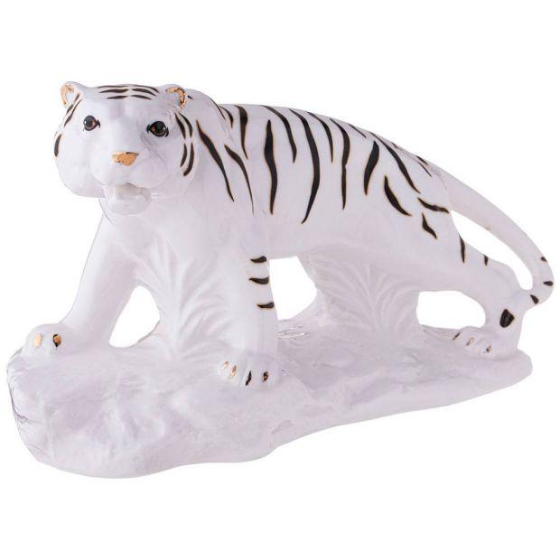 Фигурка "белый тигр" 19*9*11 см (кор=24шт.)-149-658