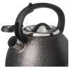 Чайник agness со свистком 2,5 л, grey, индукцион. дно-907-253