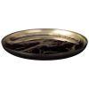 Тарелка десертная "black marble" диаметр 21 см, высота 2 cм-332-026
