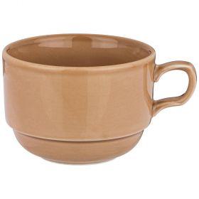 Чашка чайная lefard tint 250мл (мокко) (кор=6шт)-48-848