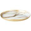 Тарелка десертная "white marble" диаметр 21 см, высота 2 cм-332-029