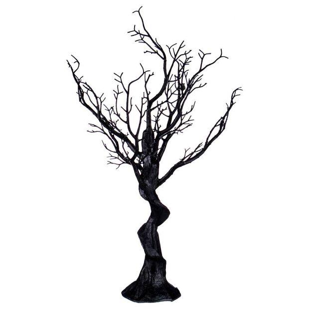 Изделие декоративное "дерево" высота=75 см. цвет: черный (кор=10шт.)-241-3012