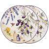 Набор тарелок закусочных "прованс оливки" из 2 шт (кор=24наб.) диаметр 20 см-104-600