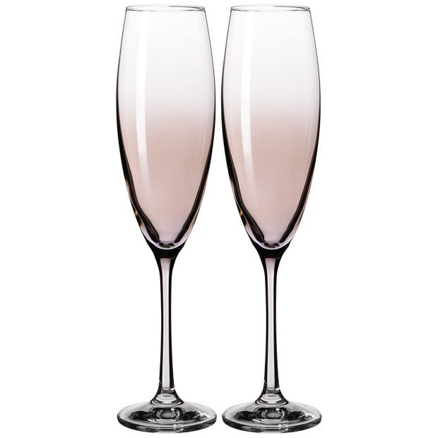Набор бокалов для шампанского из 2шт "sophia pearl grey" 230-674-811