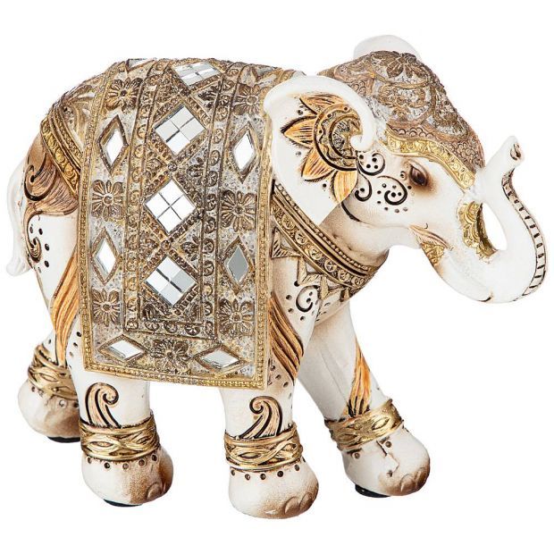 Фигурка "слон" 13.5*6*11 см. коллекция "чарруа" (кор=36шт.)-79-182