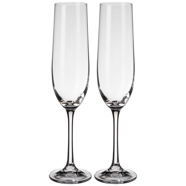 Набор бокалов для шампанского из 2 штук "viola" 190мл-674-865