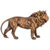 Фигурка декоративная "лев" 30*19 см цвет бронза-169-268