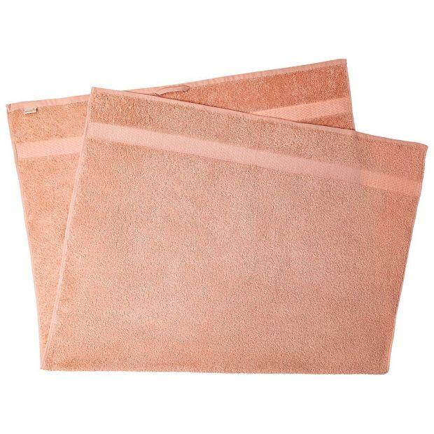 Полотенце махровое с бордюром 90*160см, в упаковкеке, 100% хб, пл 450 г/м2 , пепельно-розовый-850-100-4